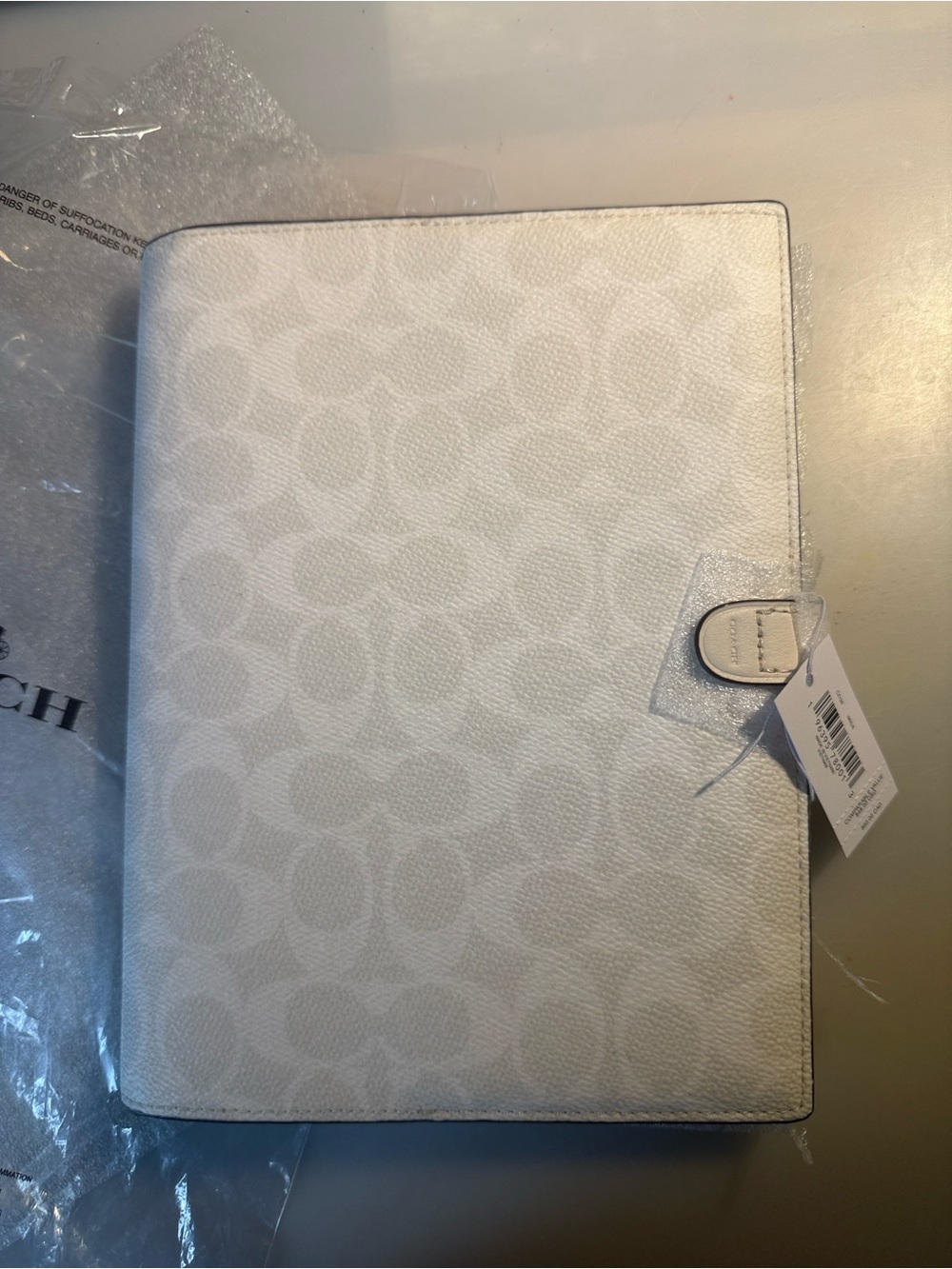 COACH NOTEBOOK COVER
